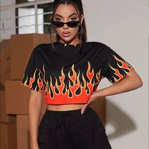 Flame shirt